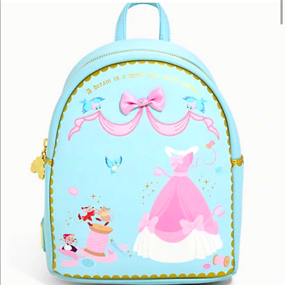 Cinderella loungefly backpack